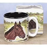 Beautiful Horse In Pasture Coffee Mug For Horse Enthusiast by Burton & Burton