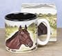 HORSE show Rider equestrian tea coffee MUG cup Set 6 decor