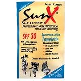 Coretex Products SunX Sunscreen Towelette, SPF 30