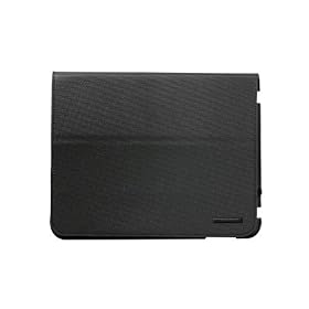 CaseCrown Canvas Horizontal Flip Stand Case (Black) for the Apple iPad Wifi / 3G Model 16GB, 32GB, 64GB