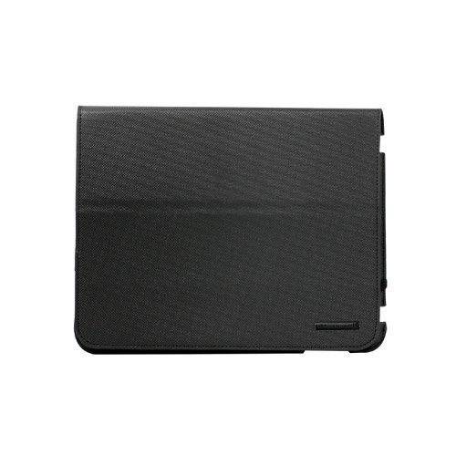 CaseCrown Canvas Horizontal Flip Stand Case (Silver) for the Apple iPad Wifi / 3G Model 16GB, 32GB, 64GB