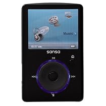 Sansa Fuze 8gb MP3 Player Black