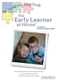 The Early Learner at Home [VHS]