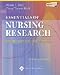 Essentials of Nursing Research: Methods, Appraisal, and Utilization