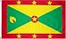 Grenada National Country Flag - 3 foot by 5 foot Polyester (New)