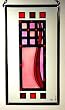 Charles Rennie Mackintosh New Hill House Pink Panel