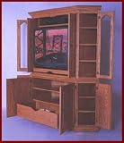 2 PC Corner Entertainment Center-Maple (Natural Finish)