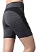 Neonysweets Womens Active Gym Workout Shorts Cycling Running Shorts Gray M