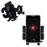 Gomadic Bike Handlebar Holder Mount System for the Motorola DROID RAZR MAXX - Unique Holder, Lifetime Warranty
