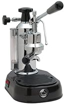                     						La Pavoni EPBB-8 Europiccola 8-Cup Lever Style Espresso Machine, Black Base