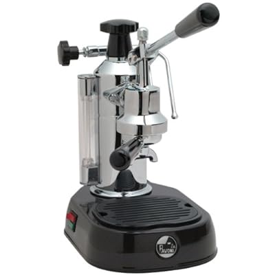 La Pavoni Epbb 8 Europiccola 8 Cup Lever Style Espresso Machine Black Base