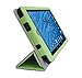 HappyZone PU Leather Case Cover with Build In Stand For Insignia Flex 7-INCH Tablet (Model NS-15AT07), Green