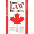 Canadian Law Dictionary