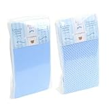 Piccolo Bambino 2 Count Cotton Jersey Crib Sheet, Unisex