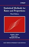 Statistical Methods for Rates and Proportions (Wiley Series in Probability and Statistics)