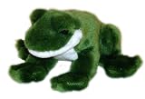 Plush Soft Toy Green Frog. 22cm.