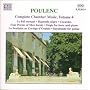 Poulenc: Complete Chamber Music, Vol.4