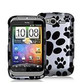 Electromaster(TM) Brand - Dog Paw Design Crystal Hard Skin Case Cover New f ....