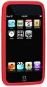 Red Color Apple iPod touch itouch 2G (2nd Generation) 8GB 16GB 32GB Silicone Skin Case