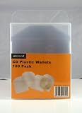 Strand CD Plastic Wallets 100 Pack