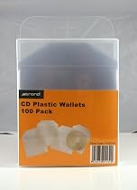 Strand CD Plastic Wallets 100 Pack