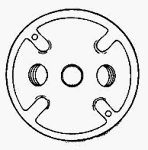 GRY WP RND Lamp Cover