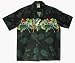 Apparel : Hawaiian Shirts, Black Parrots