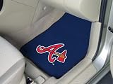 Atlanta Braves New Car Auto Floor Mats Front Seat