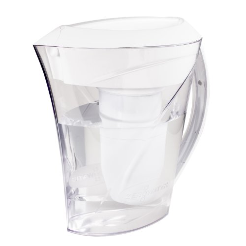 ZeroWater 8-Cup Water Flitration Pitcher, Clear On Sale