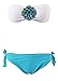 bikini New Women Girl Suit Sexy Strapless Pad Bandeau Top Bottom Swimsuit Swimwear S M L Hot 131