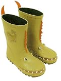 Kidorable Dinosaur Rainboots, toddler size 4/5 to youth size 2