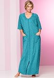 Dreams and Company Plus Size French terry robe