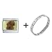 dachshund14 - Dachshund Dog Italian Charm Bracelet