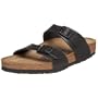 Birkenstock Unisex Sydney Soft Footbed Sandal,Hunter Black,37 M EU