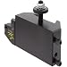 Dorian Tool QITPN-881 Chromium Molybdenum Alloy Steel Quick Change OD and ID Threading Holder with External On Edge Insert Cartridge for QITP35N Quadra Indexing Quick Change Tool Post, 1-3/4" Width, 2-1/2" Height