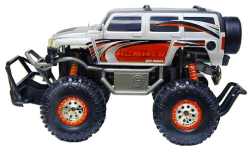 1:14 Scale Radio Control Full Function Hummer H3 Silver - 49 MHz