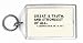 Great is truth, and strongest of all. I Esdras (ch. IV, v. 41) Keychain