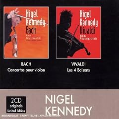 Coffret 2 CD : Bach : Concertos pour violon / Vivaldi : les 4 Saisons
