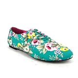 Salt & Pepper Megan Womens Synthetic Flat Oxford Shoes-Blue