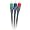 Cables To Go 98036 Premium Component Video Cable (8 Feet, Black/Gray)