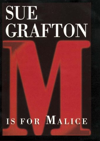 M Is for Malice (G K Hall Large Print Book Series)