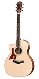 Taylor Guitars 114ce, Grand Auditorium, Solid Sitka Spruce Top, Sapele Back/Sides, Cutaway, ES-T, Left