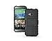 ElBolt Armor Gel, Grenade Stand Hard Case with Stylus Pen and Screen Protector for HTC One Mini 2 / HTC One Remix / HTC M8 Mini - Black