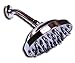 XEICCOB Shower Head 6-Inch with Teflon Tape, Chrome Finish (old)