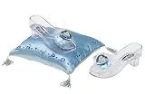 Disney Princess Cinderella Light Up Glass Slippers & Pillow