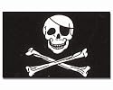 Flagge Pirat mit Knochen 90 * 150 cm Fahne