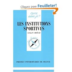 Les Institutions sportives