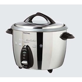 Tefal 6368218P Rice Cooker, Chrome