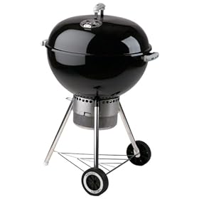 Weber 751001 22.5-Inch One-Touch Gold Charcoal Grill, Black