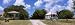 Houses in a Field, Anguilla, British Overseas Territory, Leeward Islands, Lesser Antilles Photographic Poster Print by Panoramic Images, 24x8